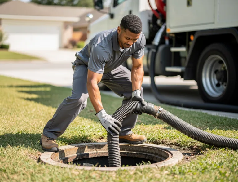 Septic Tank Pumping service in Pflugerville